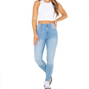CELEBRITY PINK HIGH RISE ANKLE SKINNY JEAN
